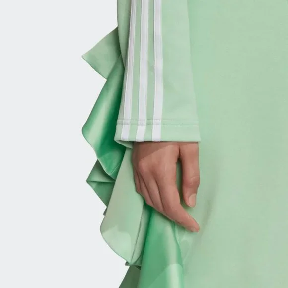 adidas Originals x J KOO Mint Trefoil Ruffle Dress - Picture 6 of 11